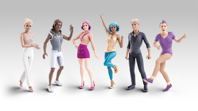 Many Worlds VR avatars